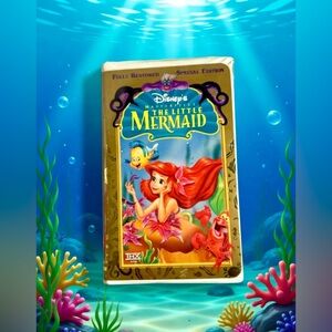 Disney The Little Mermaid VHS, 1998, Fully Restored Special Edition